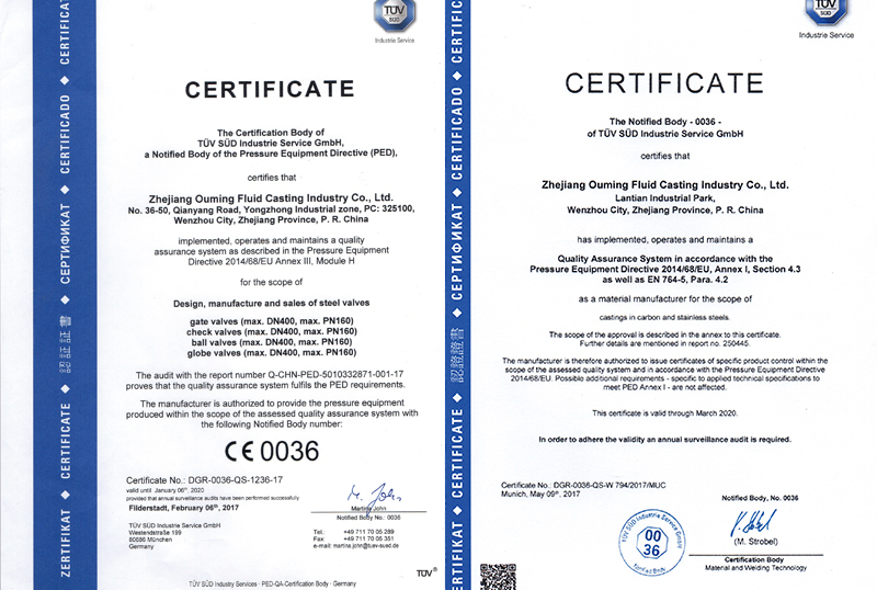 Obtaining CE certification